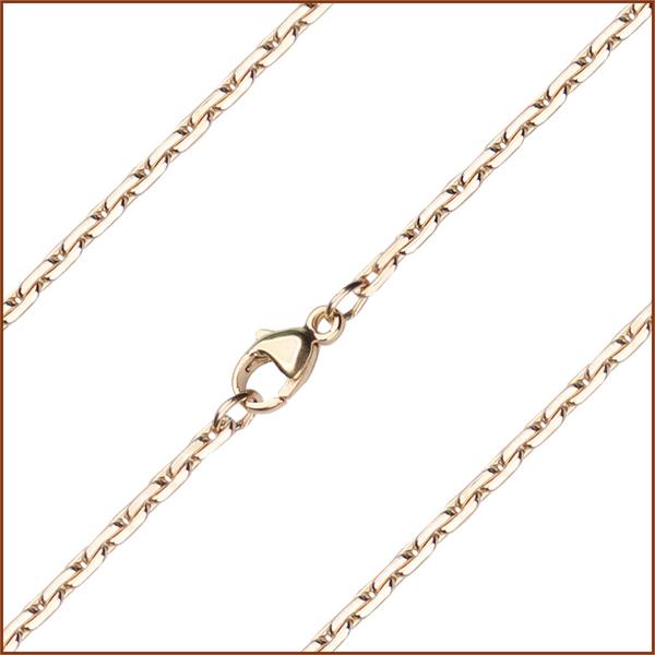30" Swage Chain, 2mm wide, 14kt Gold Filled, # 9691