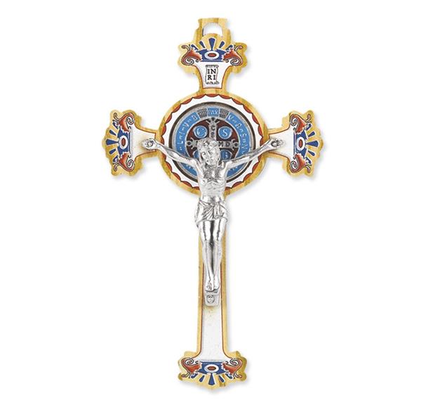 5" Colored Wood ST Benedict Cross # 28761