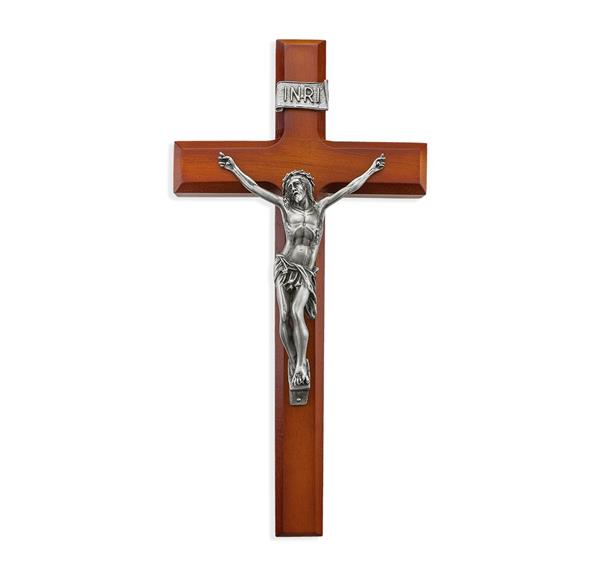 12" Two Tone Cross with Pewter # 28763