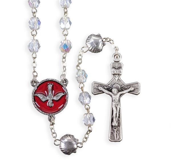 6mm Aurora Crystal RCIA Rosary # 29028