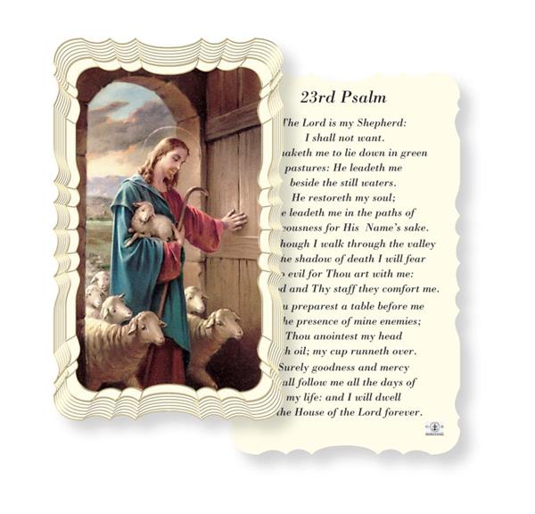 23rd Psalm Paper Holy Cards, Gold Foil Embossed, 50-Count Value Pack # 29517