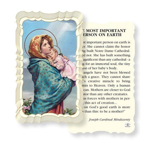 The Most Important Person on Earth Paper Holy Cards, Gold Foil Embossed, 50-Count Value Pack # 29532