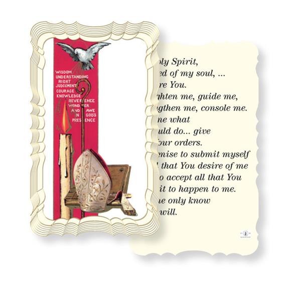Holy Spirit Beloved of My Soul Paper Holy Cards, Gold Foil Embossed, 50-Count Value Pack # 29591