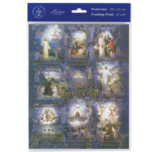 The Apostle's Creed 8"x10" Italian Prints, 3-Count Value Pack # 29832