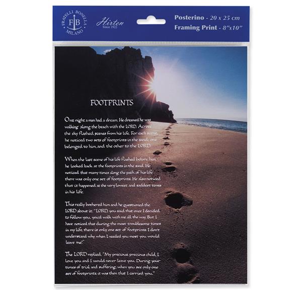 Footprints 8"x10" Italian Prints, 3-Count Value Pack # 29841