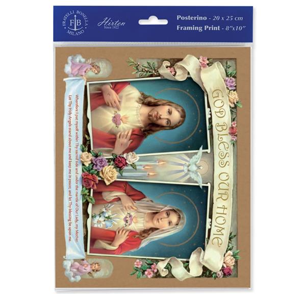 God Bless Our Home 8"x10" Italian Prints, 3-Count Value Pack # 29913
