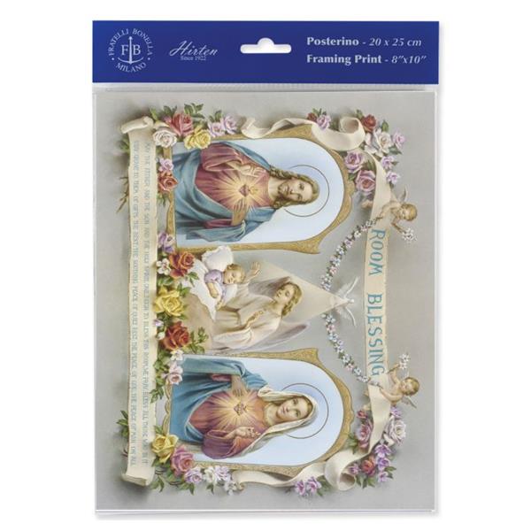 Baby Room Blessing 8"x10" Italian Prints, 3-Count Value Pack # 29919