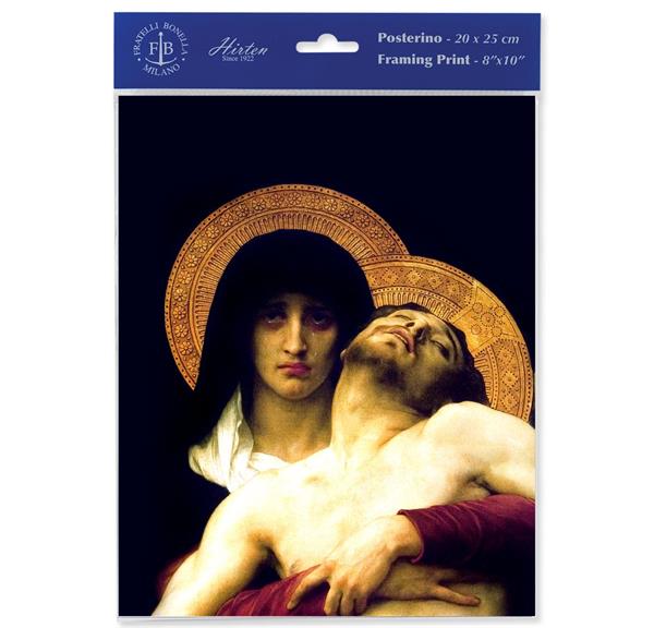 Bouguereau: Pieta 8"x10" Italian Prints, 3-Count Value Pack # 29953
