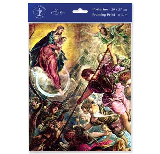 The Battle of St. Michael 8"x10" Italian Prints, 3-Count Value Pack # 29965