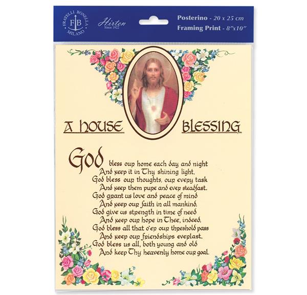 A House Blessing 8"x10" Italian Prints, 3-Count Value Pack # 29977