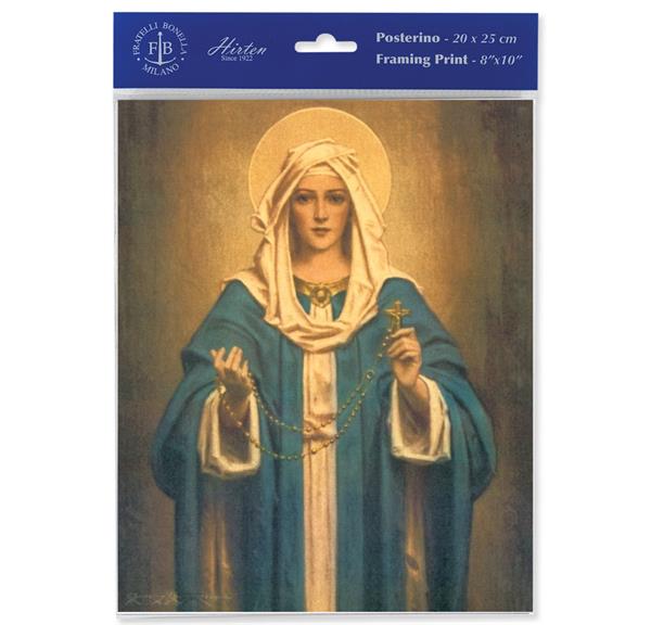 Chambers: Our Lady of The Rosary 8"x10" Italian Prints, 3-Count Value Pack # 29992