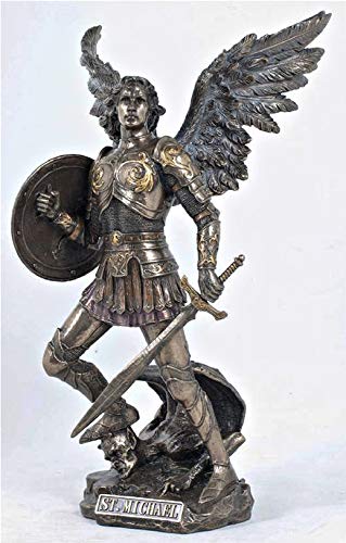 Archangel Michael, Bronzed Resin, 12.75", 92287