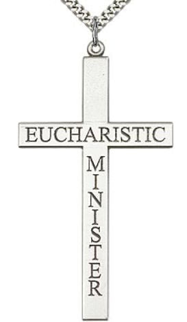 Eucharistic Minister Cross Necklace 2.5" 14kt Gold Filled, Your Choice of Chain # 43501