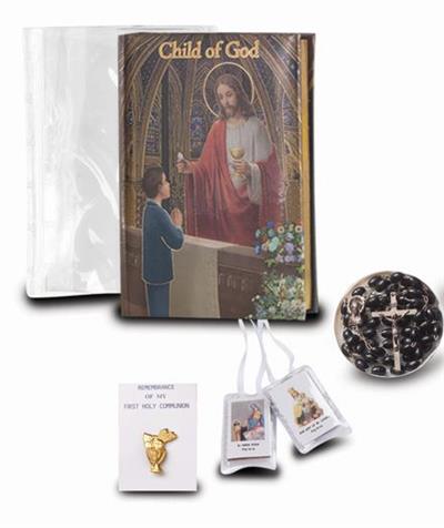 5pc First Communion Gift Set, for Boy, # 437