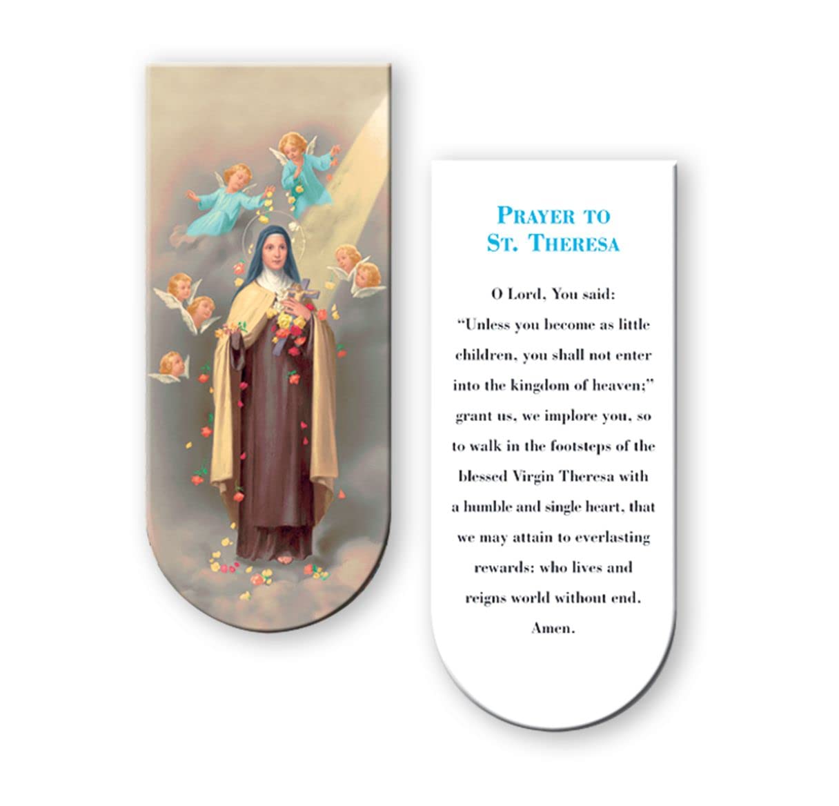 Magnetic Bookmark, 3", St. Therese Lisieux, 10-Pack, # 70362