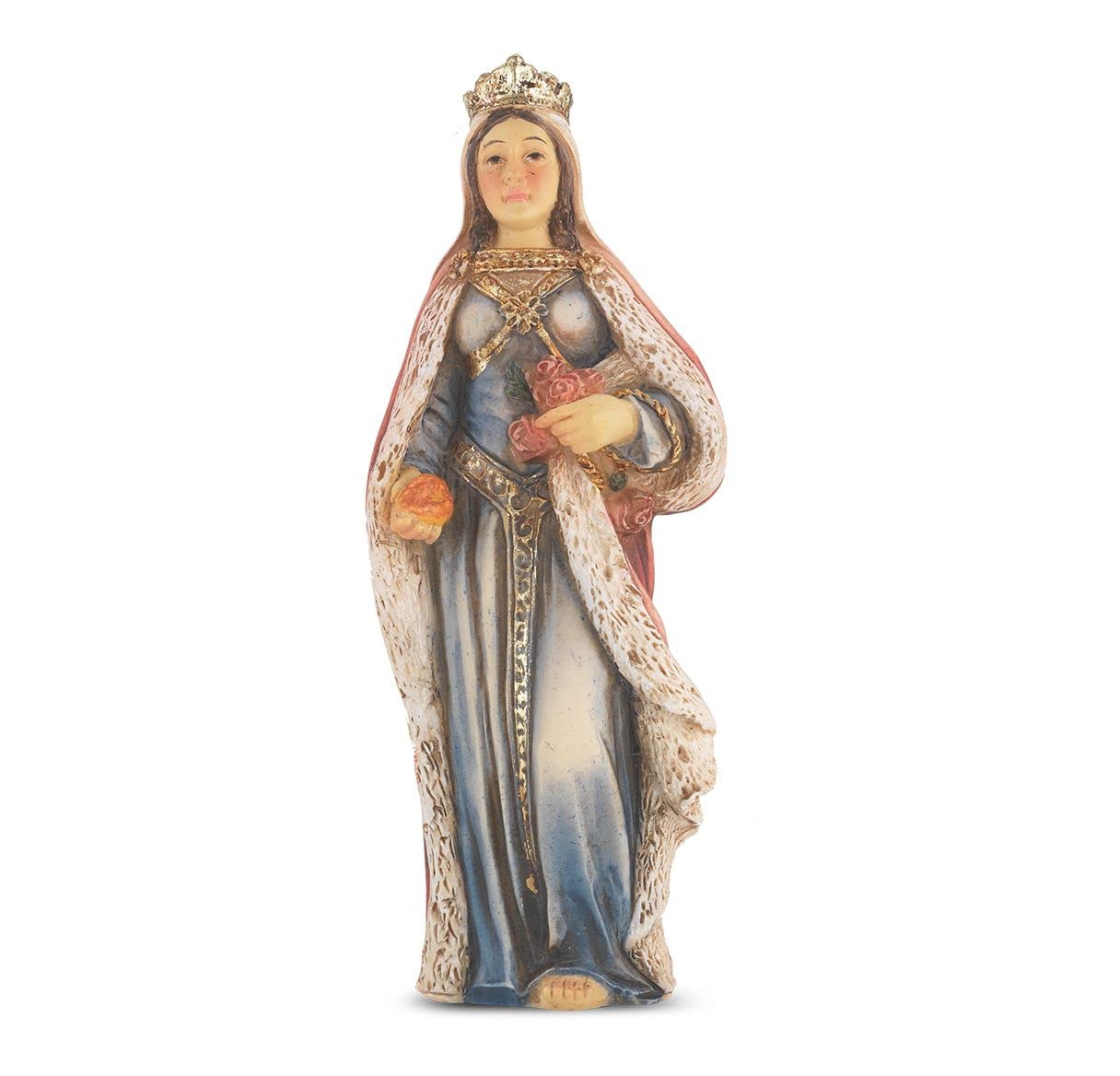 4" Full Color Resin Statue, St. Elizabeth of Hungary, # 65380