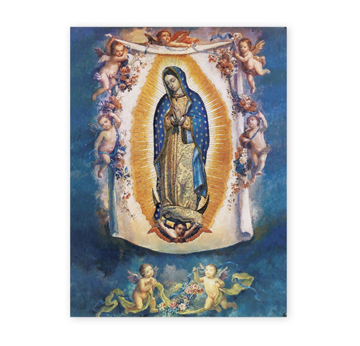 19" x 27" Poster, O.L. Guadalupe, Italian gold embossed, #, 23122