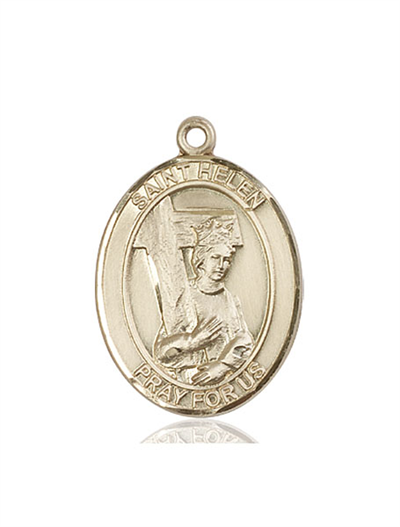 St. Helen Medal, 14kt Gold Filled, 1"x3/4", Your Choice of Chain, # 53987