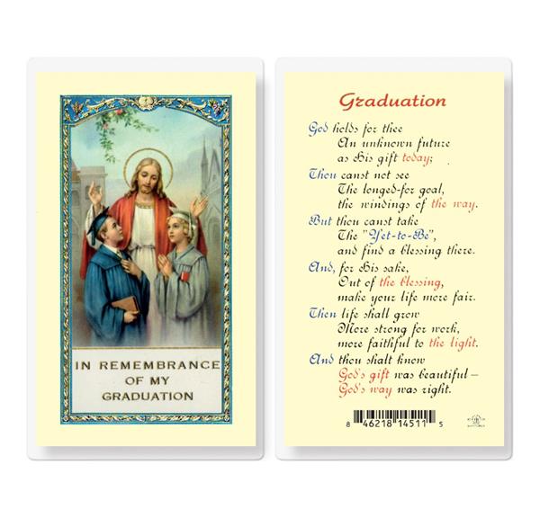 Graduation Laminated Holy Cards, 25-Count Value Pack # 59017