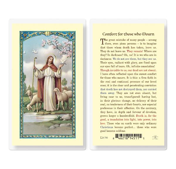 Comfort for Those Who Mourn Laminated Holy Cards, 25-Count Value Pack # 59039