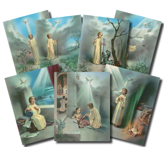 The Seven Gifts of the Holy Spirit Poster Set, 8"x10", # 5967