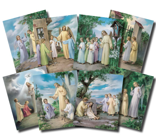 The Ten Commandments Poster Set, 8"x10", # 5968