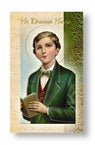 St. Dominic Savio Folding Prayer Card, # 60297