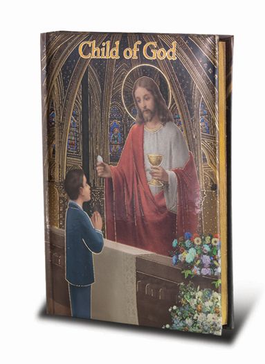 "CHILD OF GOD" FIRST COMMUNION PRAYER BOOK for Boys, # 6370