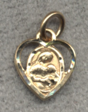 St. Anne 14Kt. Gold Medal, Free Chain, # 6467