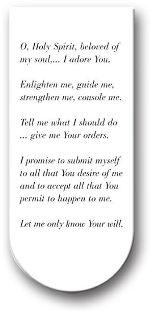 Magnetic Bookmark, 3", Holy Spirit, 10-Pack, # 70350