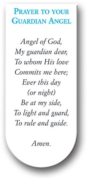 Magnetic Bookmark, 3", Guardian Angel, 10-Pack, # 70367