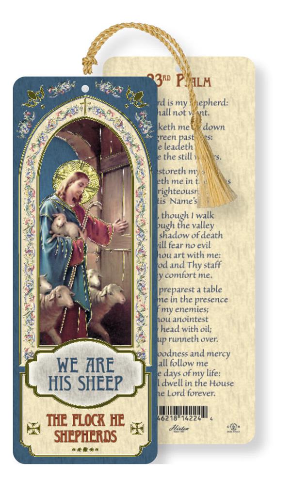 23rd Psalm Laminated Gold Foil Bookmark, 10-Pack, # 7083