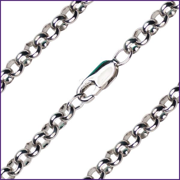 20" Sterling Silver Heavy Rolo Chain, 4.85mm wide, # 9426