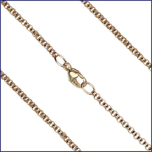 20" Light Rolo Chain, 2.1mm wide, 14kt Gold Filled, # 9635