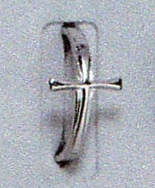 Sterling Maltese Cross Ring Size 8, # 97170