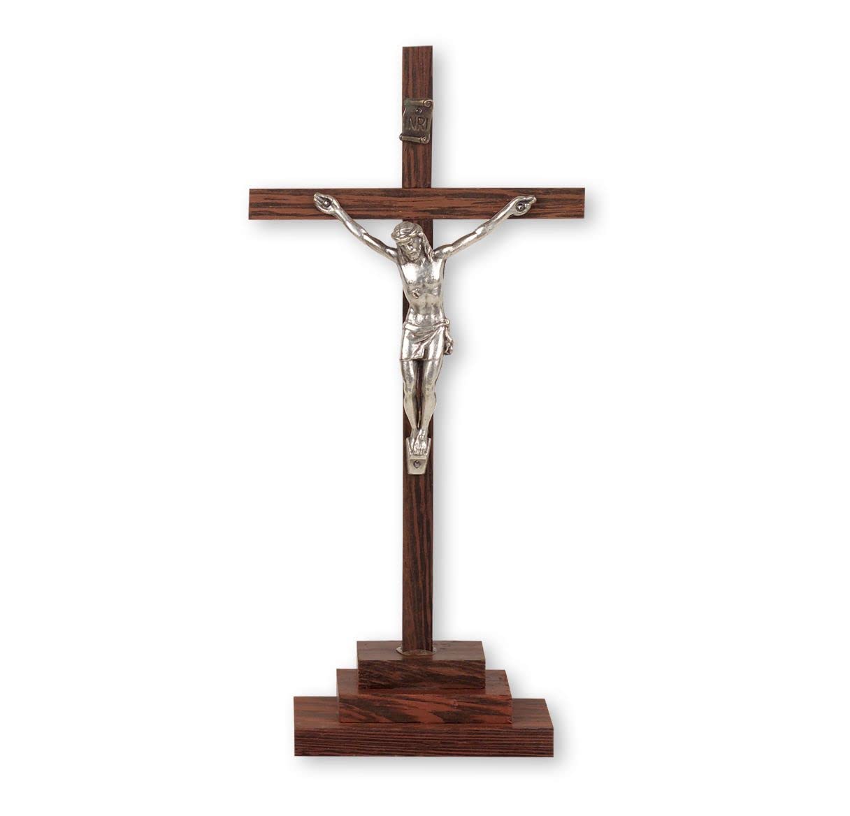 7" Italian Standing Crucifix  # 1341