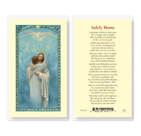 Safely Home Laminated Holy Cards, 25-Count Value Pack # 99739