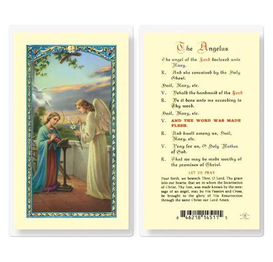The Angelus Laminated Holy Cards, 25-Count Value Pack # 99790