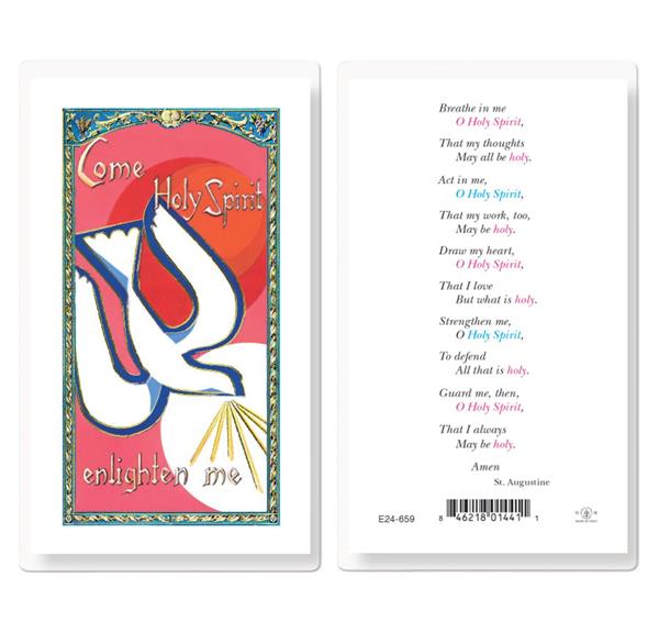 Breathe Into Me Holy Spirit Laminated Holy Cards, 25-Count Value Pack # 99954