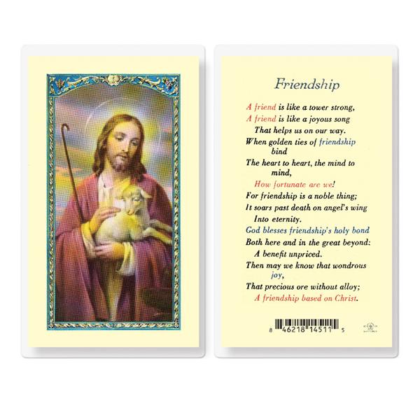 Friendship Laminated Holy Cards, 25-Count Value Pack # 99990