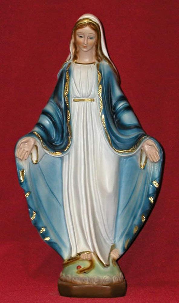 Our Lady of Grace Statue - 13"  Made in Italy., 14618