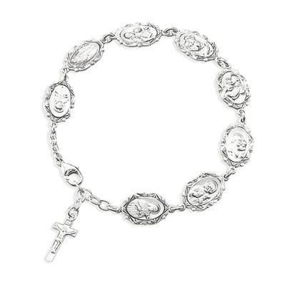 All Sterling Saints Bracelet, #6742