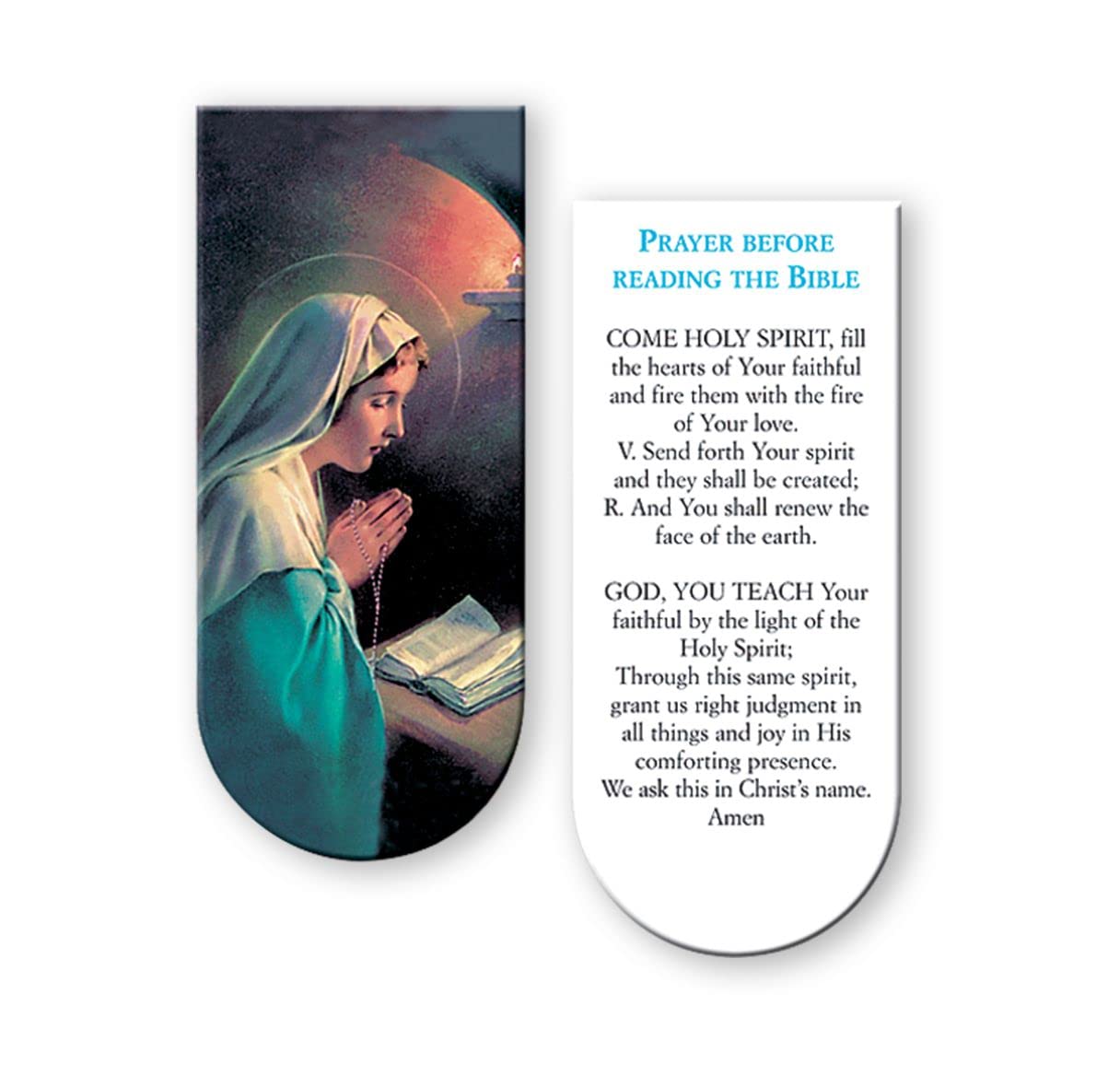 Magnetic Bookmark, 3", Prayer Before Reading the Bible, 10-Pack, # 70369