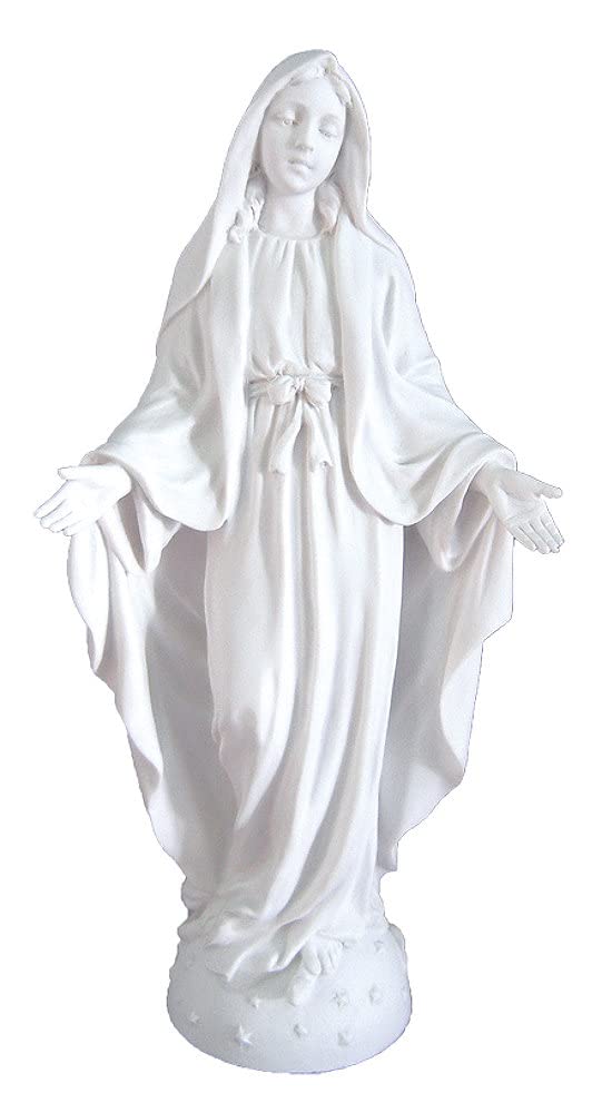8" White Resin O.L. Grace Statue, # 99385