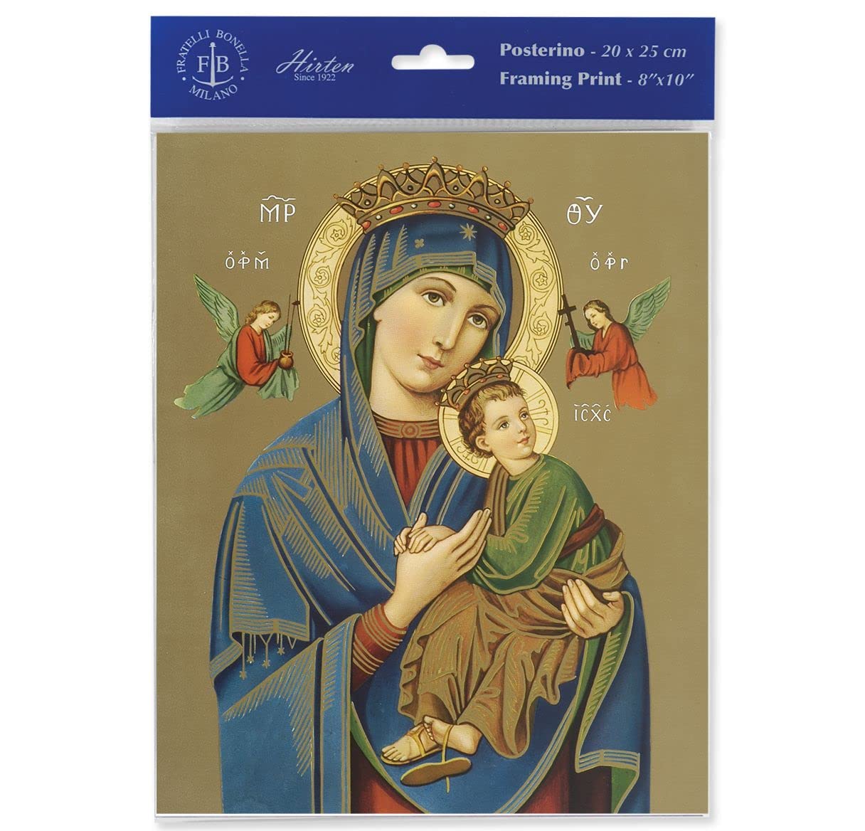 8"x10" Italian Print, Our Lady of Perpetual Help, 3-Pack, # 63914